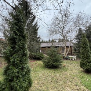 1199m², Działka budowlana z drewnianym domem, Konstancin-Jeziorna