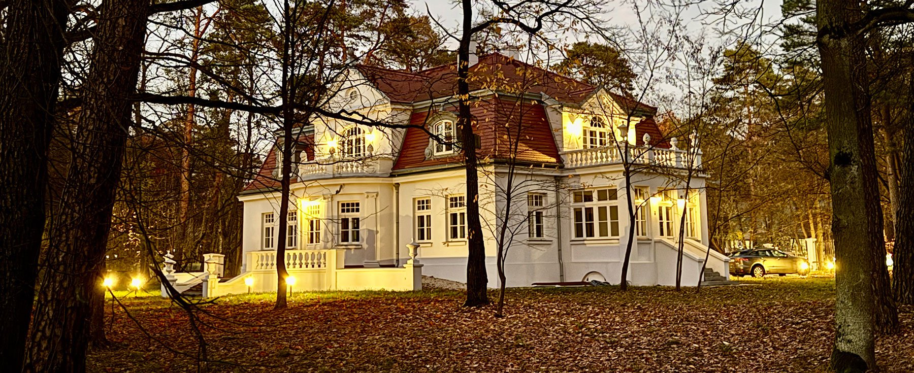 Posiadłość nad rzeką w Konstancinie